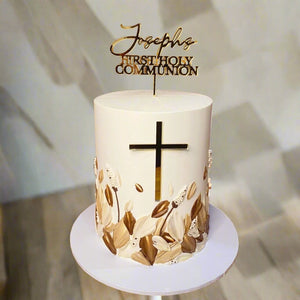 Custom First Holy Communion Cake Topper