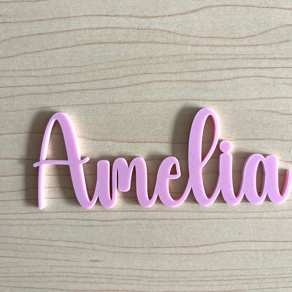 Custom Name Cake Charms